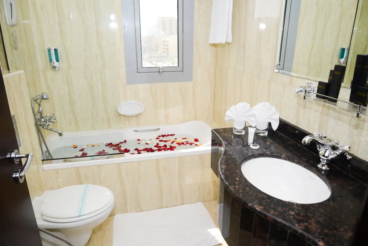 سرویس بهداشتی و حمام هتل فورچون گرند دبی